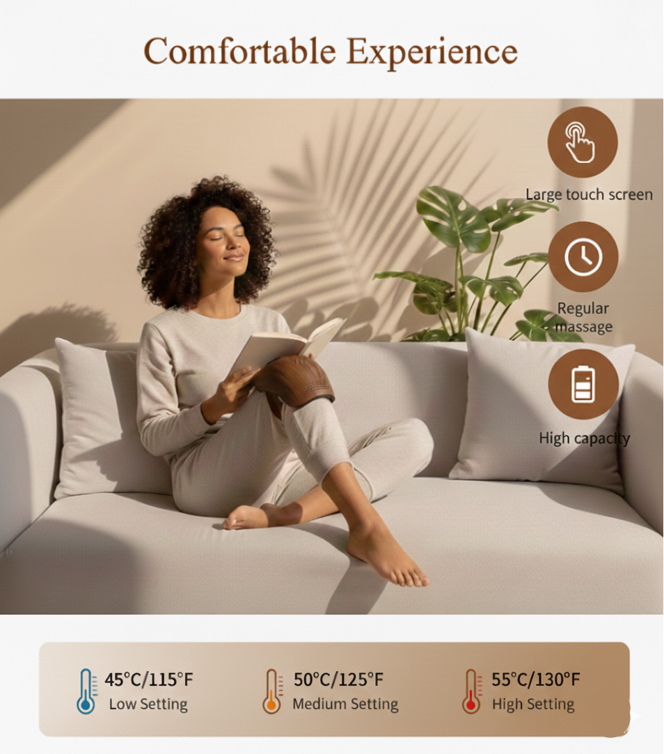 Premium RF Heat & Knee Therapy Massager