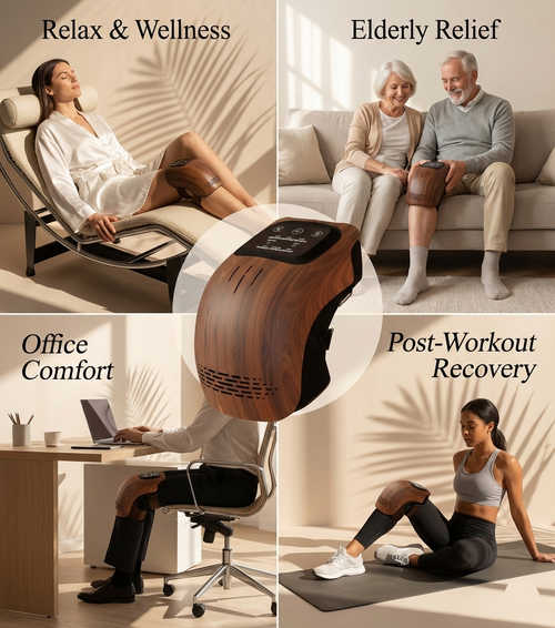 Premium RF Heat & Knee Therapy Massager
